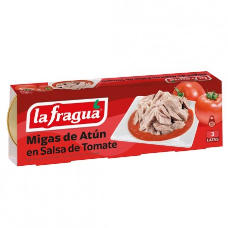 ATUN CON TOMATE LA FRAGUA PACK 3
