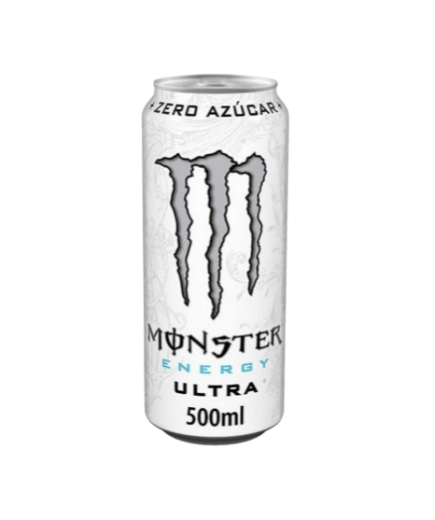 BEBIDA ENERGETICA MONSTER ZERO BLANCO 500ML