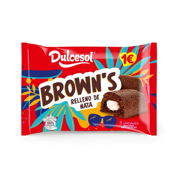 BROWNS NATA DULCESOL 3 UNI