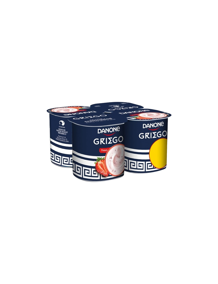 DANONE GRIEGO FRESA X4