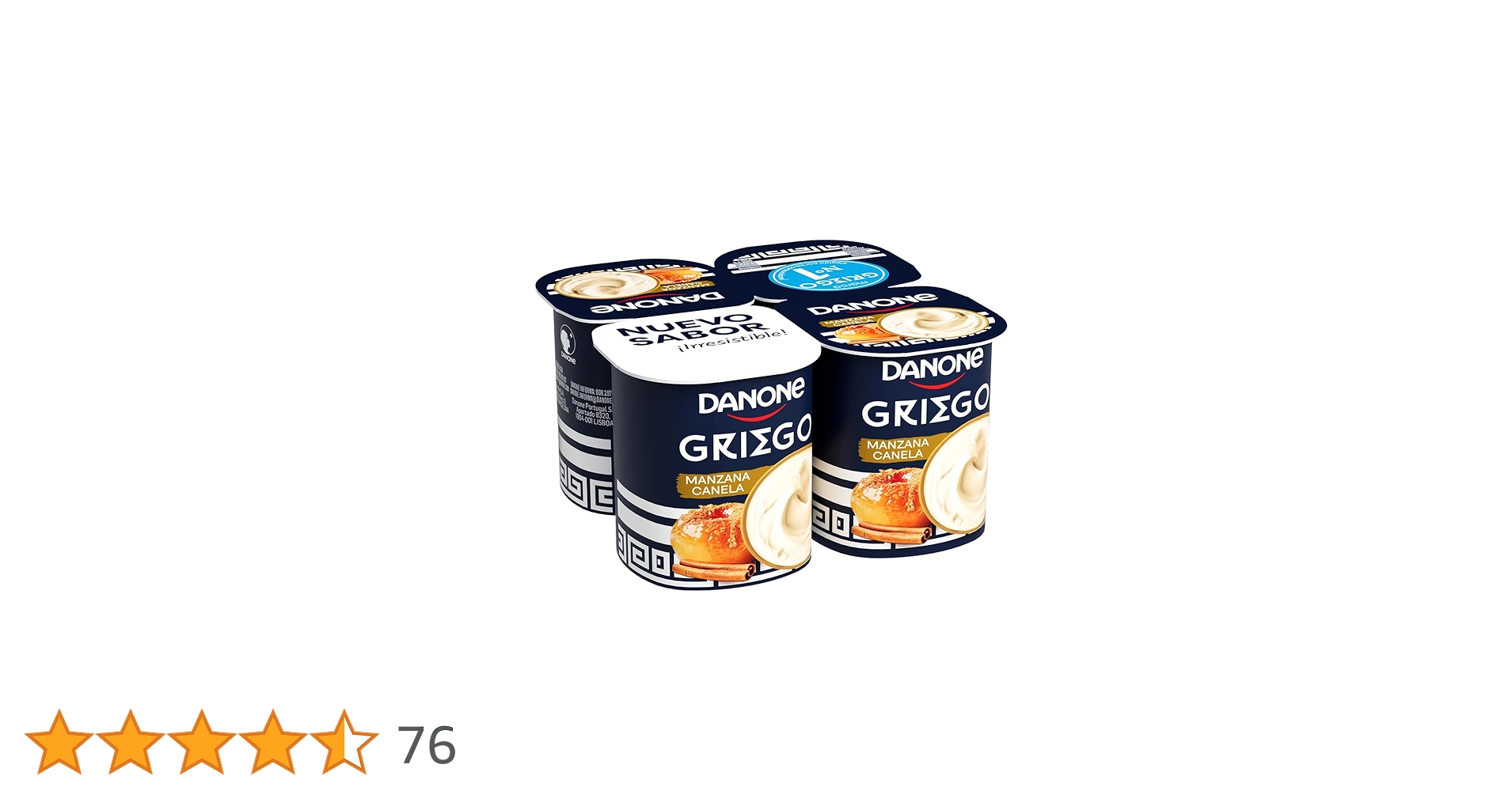 DANONE GRIEGO MANZANA Y CANELA