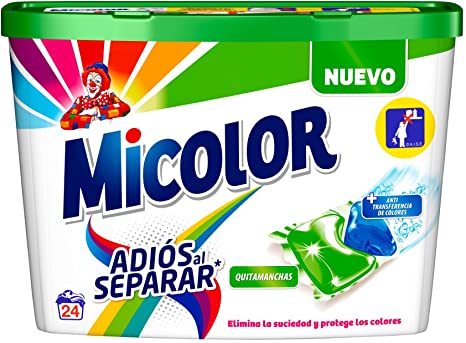 DETERGENTE CAPSULAS MICOLOR 25UNI
