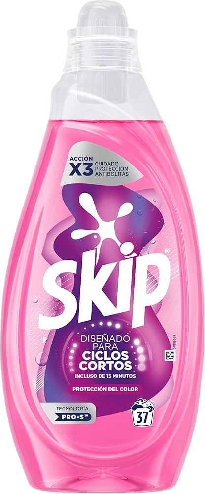 DETERGENTE SKIP CICLOS CORTOS 37 LAV.