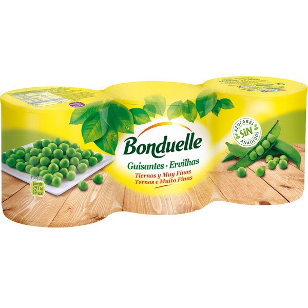GUISANTES FINOS BONDUELLE PK-3 200GR