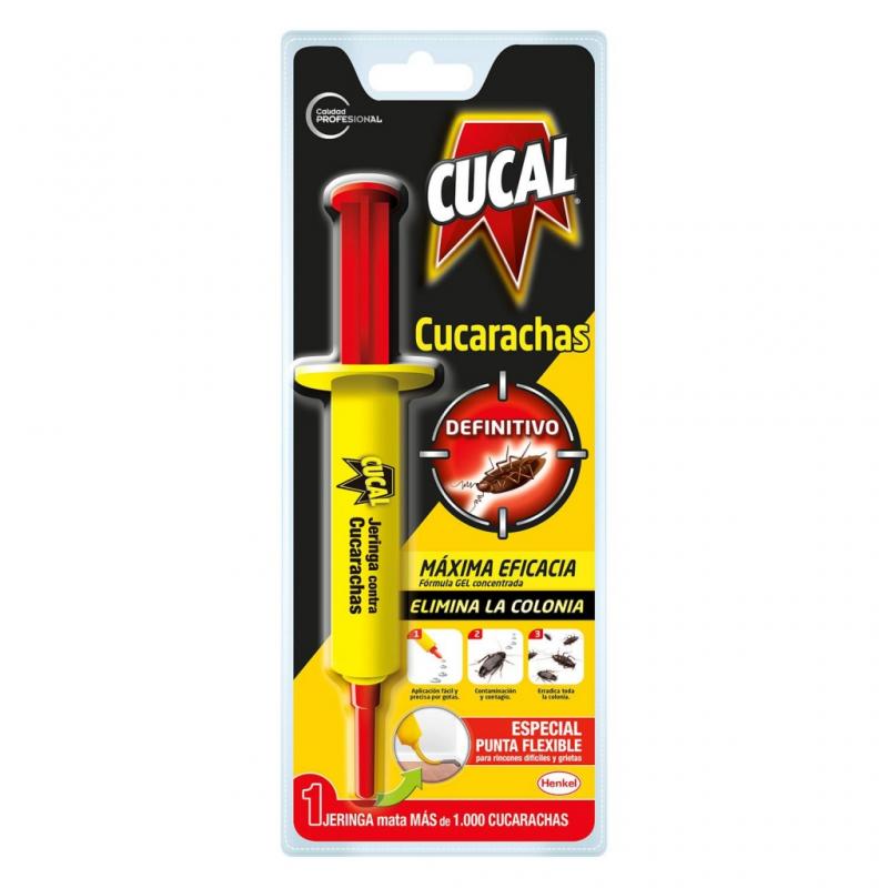 INSECTICIDA CUCAL JERINGA CONTRA CUCARACHAS