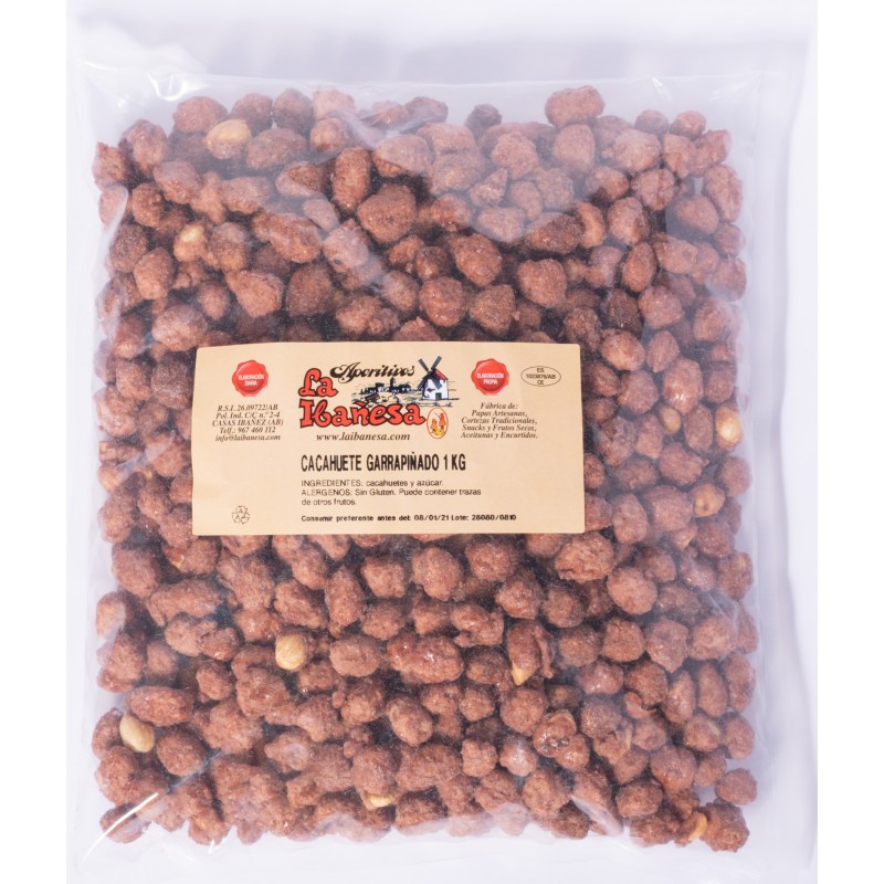 LA IBAÑESA CACAHUETE GARRAPILLADO 150 GR