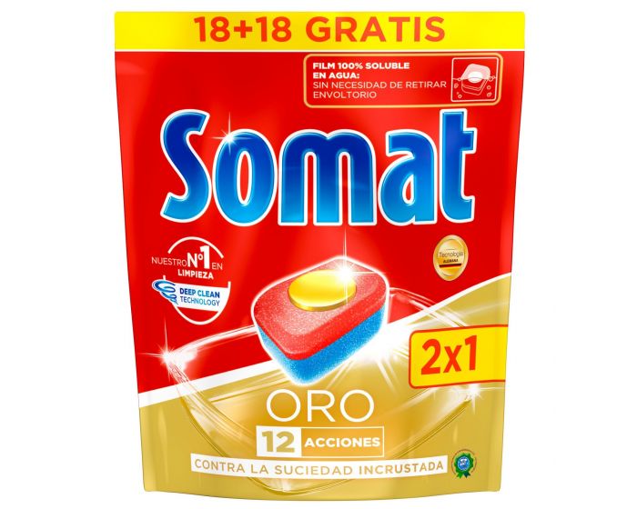 LAVAVAJILLAS SOMAT ORO 20UNI