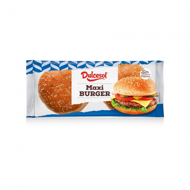 MAXI BURGUER DULCESOL 4 UNI 300 GR