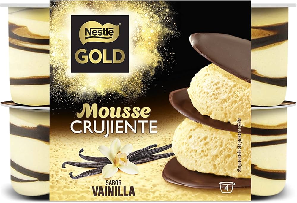 NESTLE GOLD NATILLAS CRU.VAINILLA 4X85