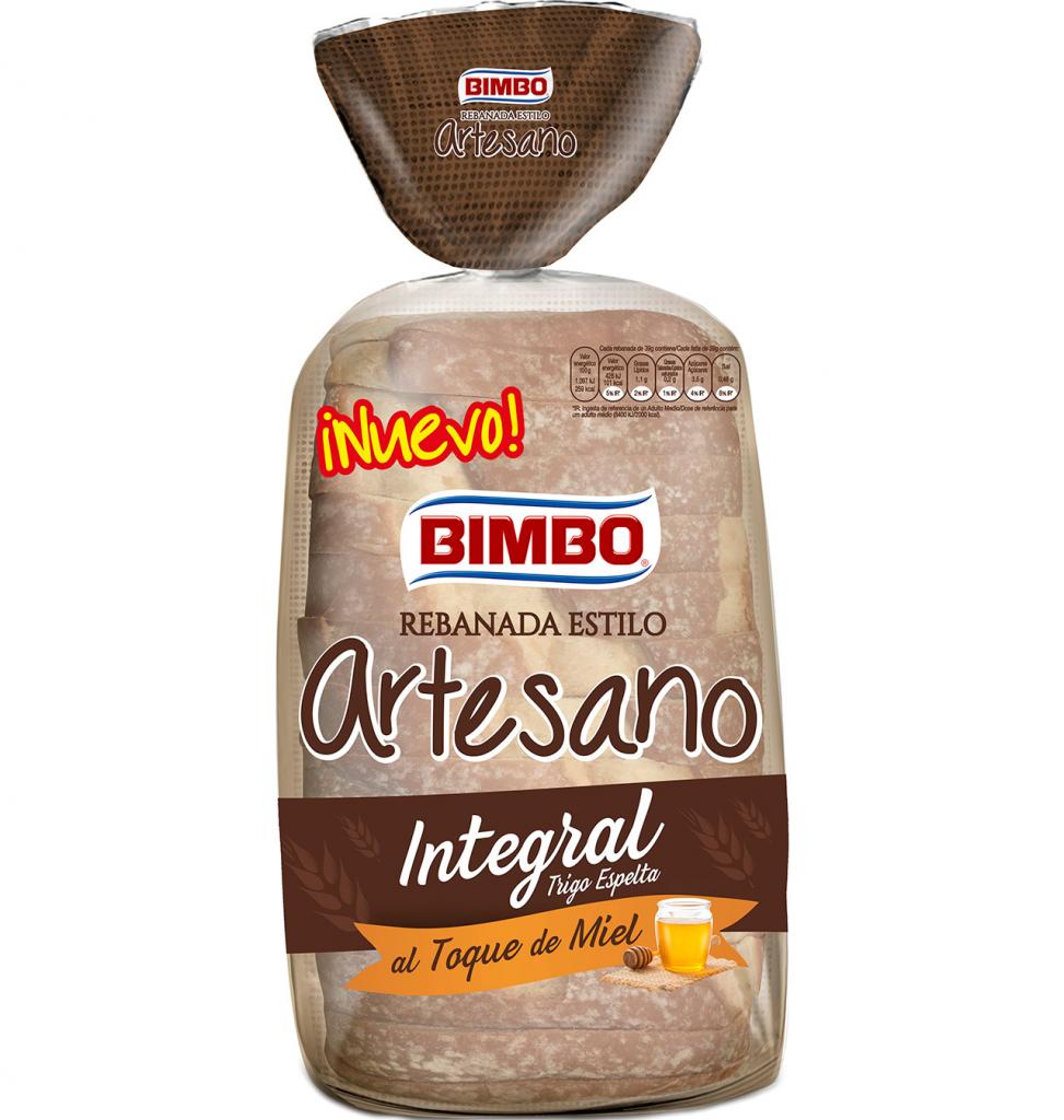 PAN ARTESANO INTEGRAL 550 GRS