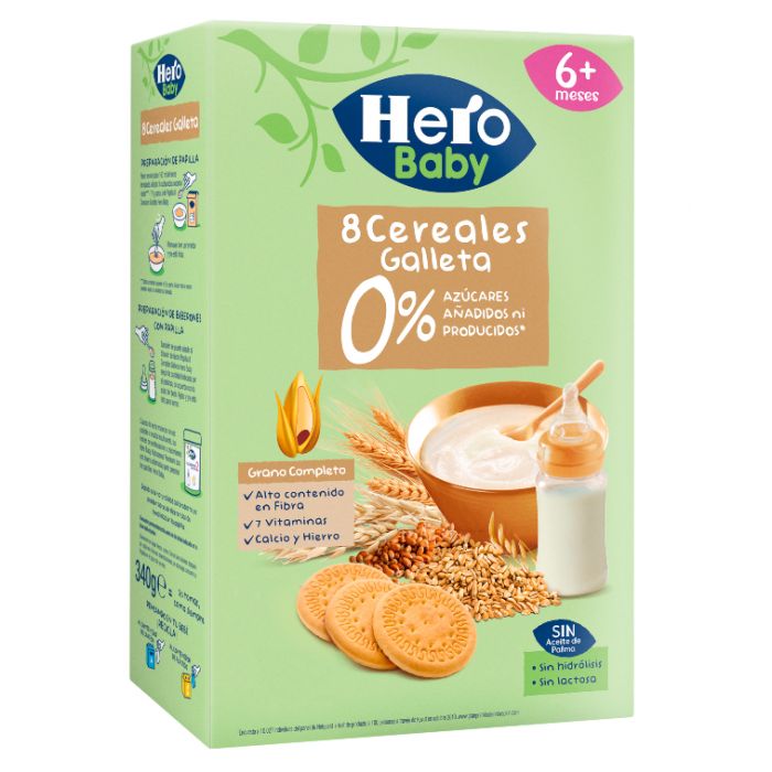 PAPILLA HERO GALLETA MARIA 340 GR.