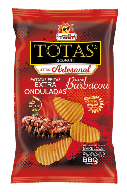 PATATAS FRITAS TOTAS BARBACOA 130GR