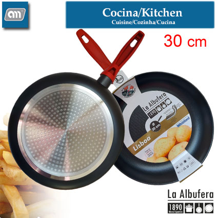 SARTEN ALUMINIO LISBOA 30 CM