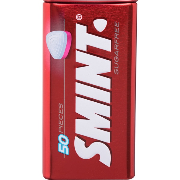 SMINT PEPERMINT  SIN GLUTEN Y SIN AZUCAR 50UNI