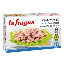 VENTRESCA DE ATUN EN GIRASOL LA FRAGUA 120 GR