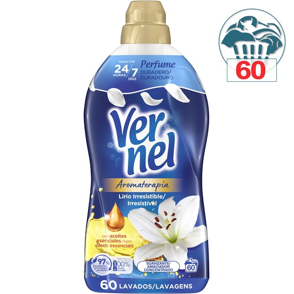 VERNEL SUAVIZANTE LIRIO 70 LAV. 1.260 L