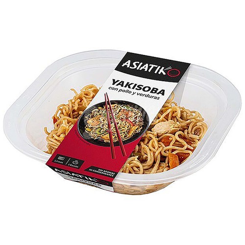 YAKISOBA POLLO VERDURAS 260GR
