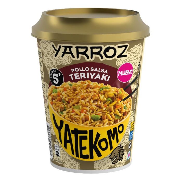 YARROZ YATEKOMO POLLO TERIYAKI 83GR